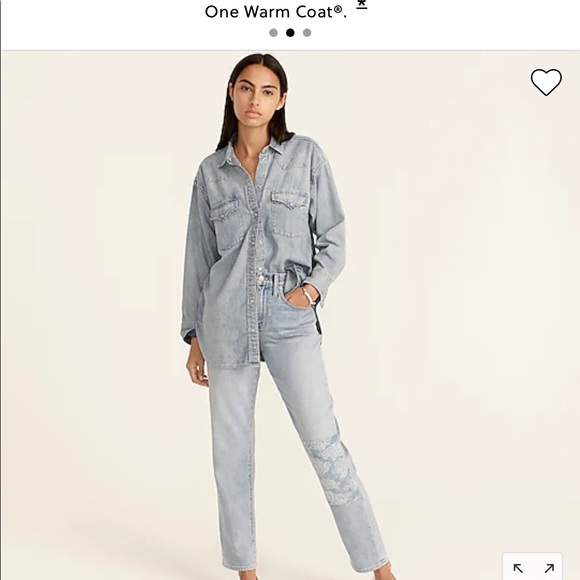 J Crew Slouchy Boyfriend jean, Norwich wash - Picture 4 of 8